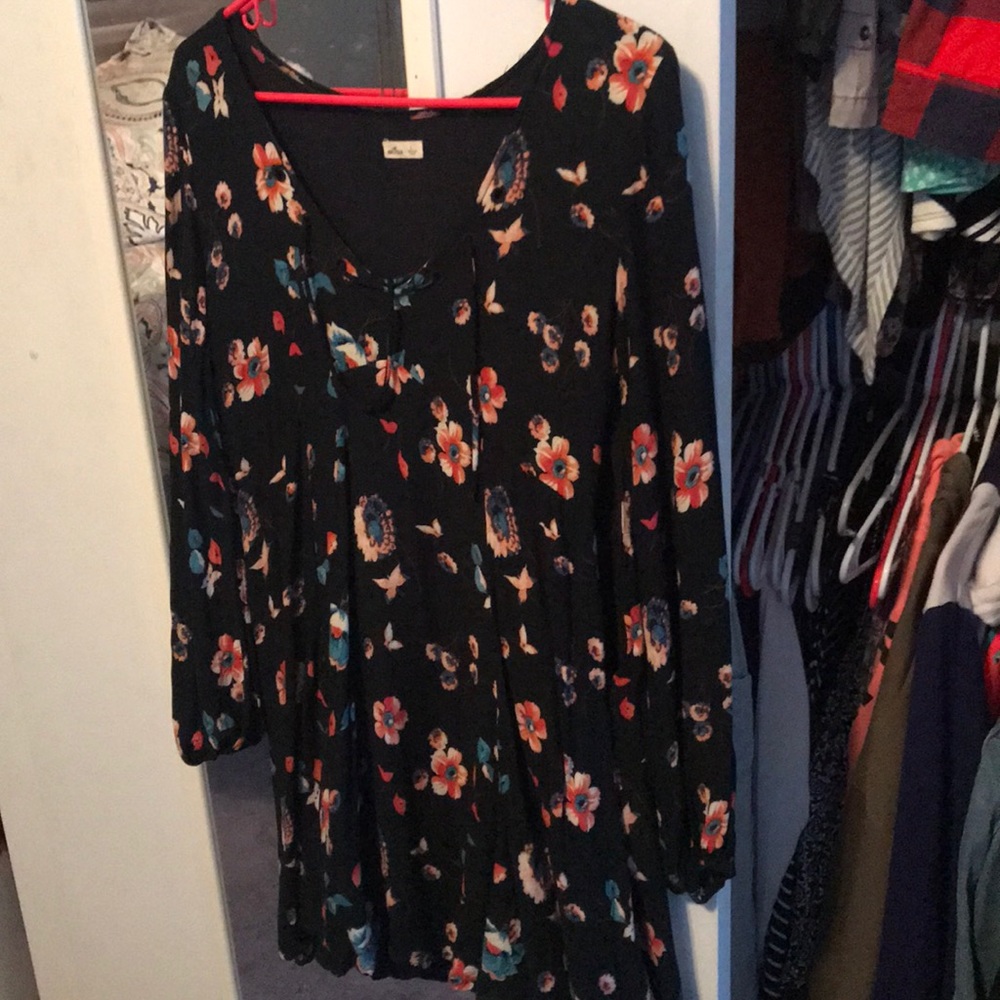 Floral casual dress
